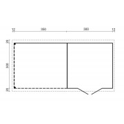 Palmako Cabin Ella 8.7 + 10.0m2 Palmako Cabins